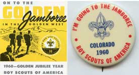 1960 bot scout jamboree promotional material