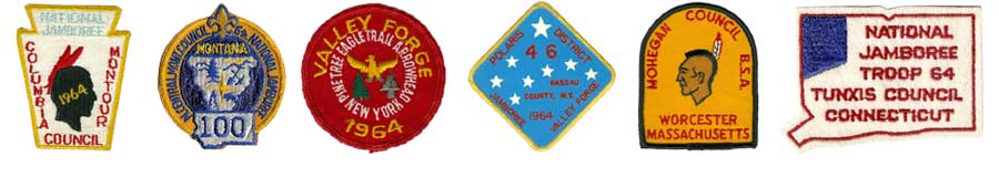 1964 National Jamboree Valley Forge Boy Scouts Medallion - États-Unis