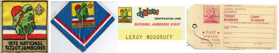 1973 Jamboree Items