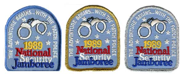 1989 bsa security police patches