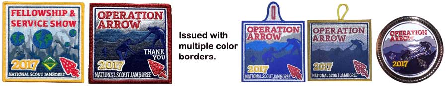 2017 order of the arrow patches