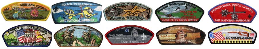 contingent patches 2017 bsa jamboree