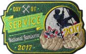 National Day of Service patch