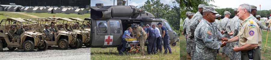 National Guard at 2017 scout jamboree