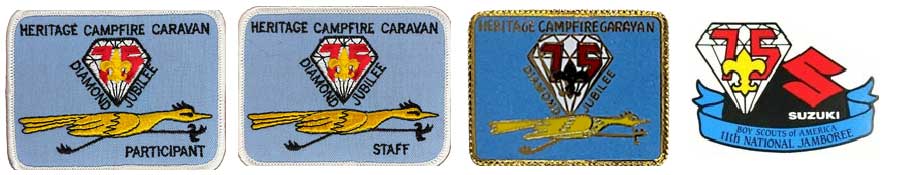 campfire patches and pins