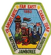 1993 transatlantic jamboree patch