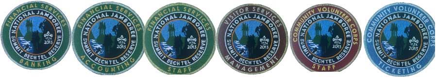 2013 staff patch national scout jamboree