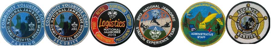 2013 staff patch national scout jamboree