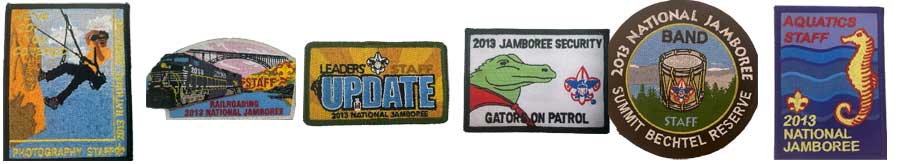 2013 staff patch national scout jamboree