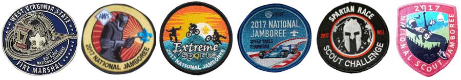 2017 boy scout jamboree activity badges