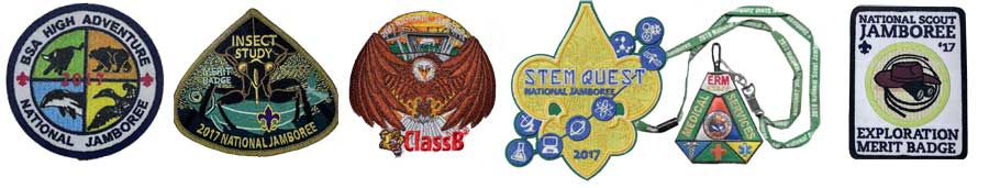 2017 boy scout jamboree activity badges